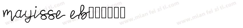 mayisse eb字体转换